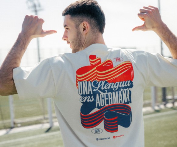 Samarreta Òmnium x Barça